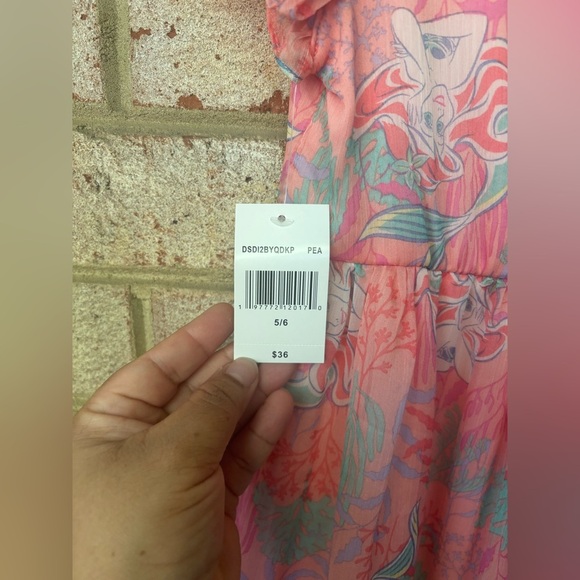 Disney Princess Toddler Dress Mermaid Size 5/6 - Picture 5 of 7